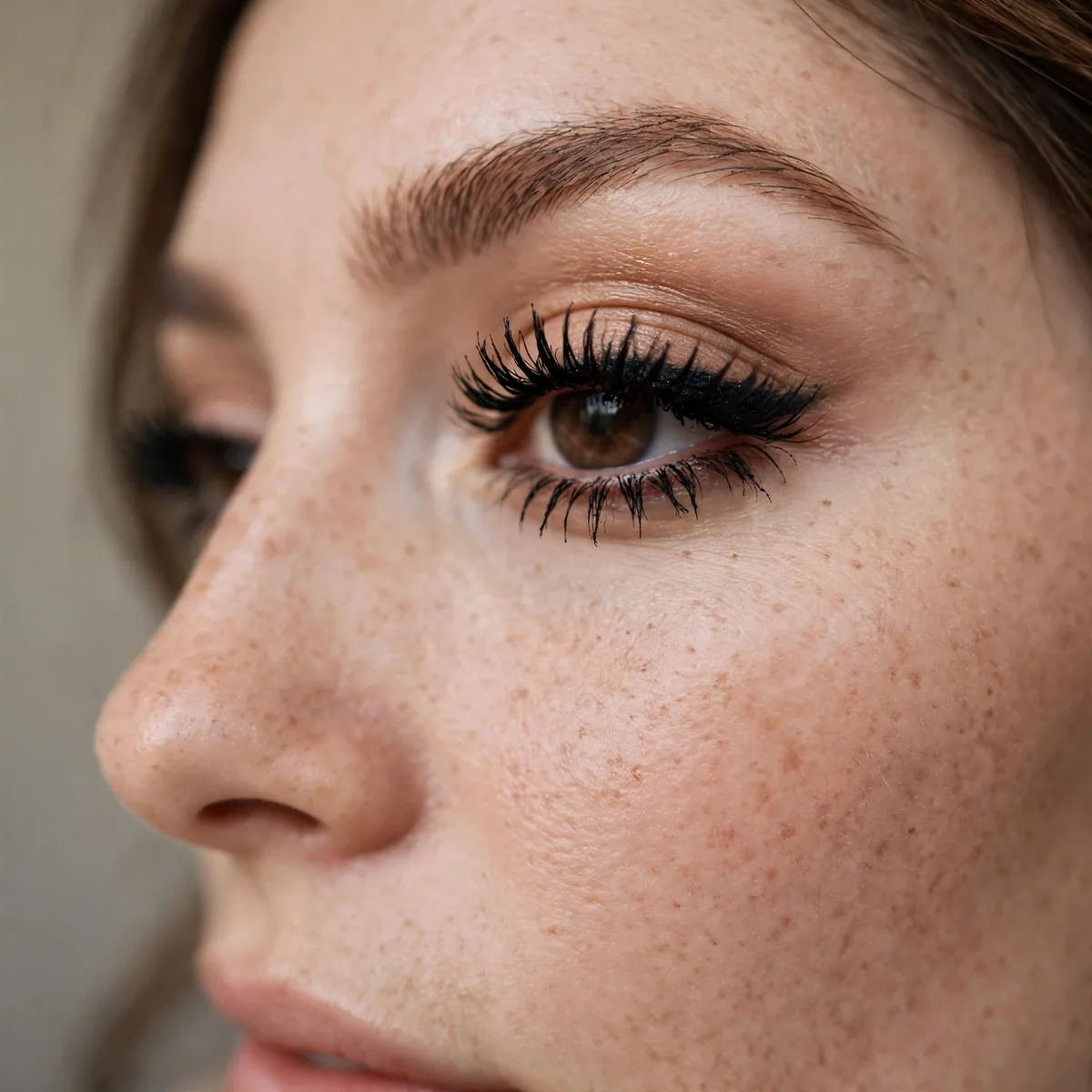 Classic black mascara essential