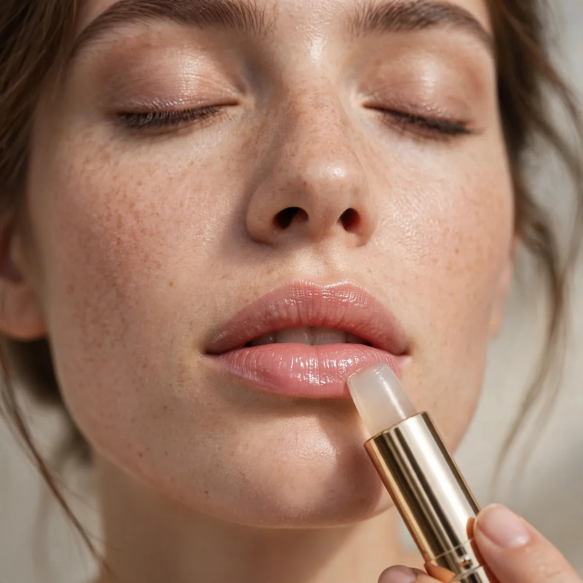 Lip balm essential makeup