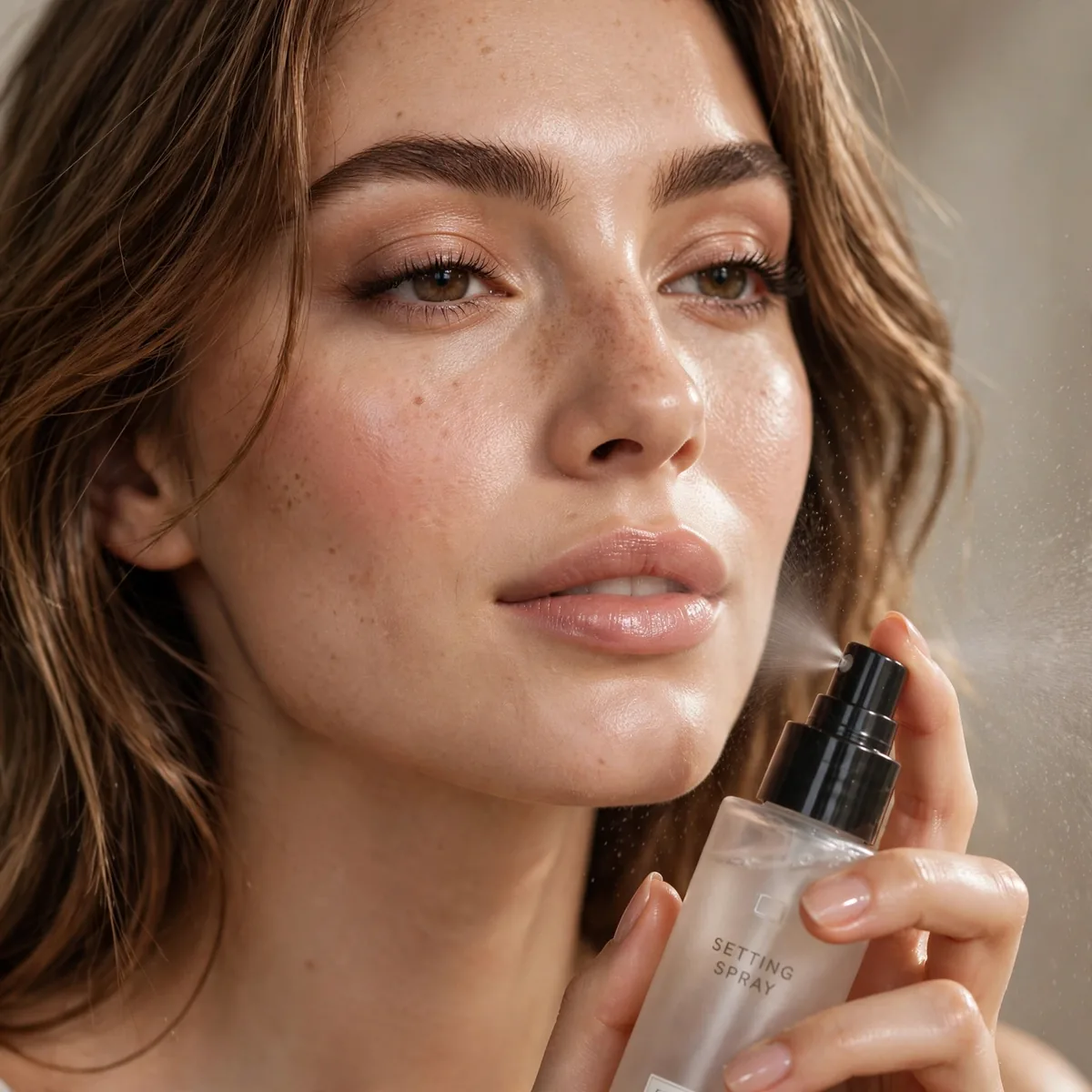 Setting spray essential product