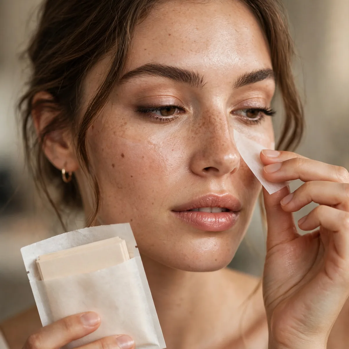 Blotting papers essential touch-up