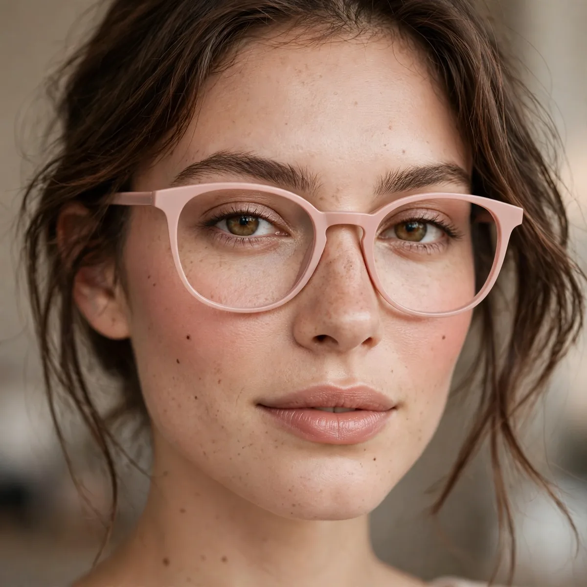 Blush balancing glasses frames