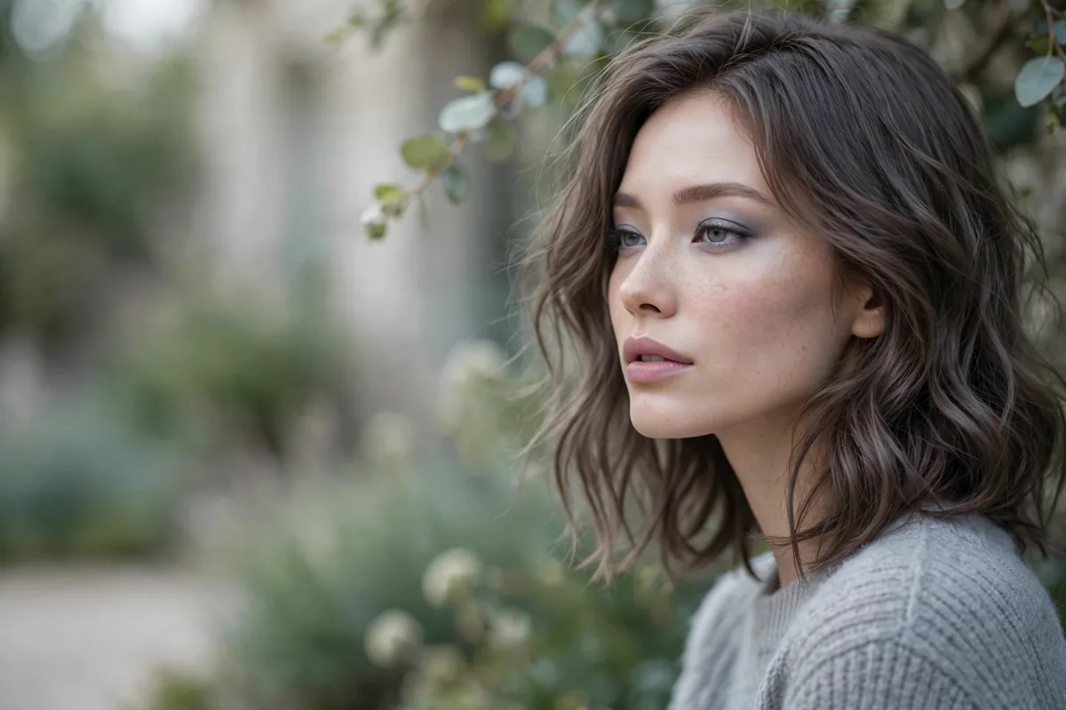 20 Makeup Looks for Mushroom Brown Hair That Complement Cool Ashy Tones