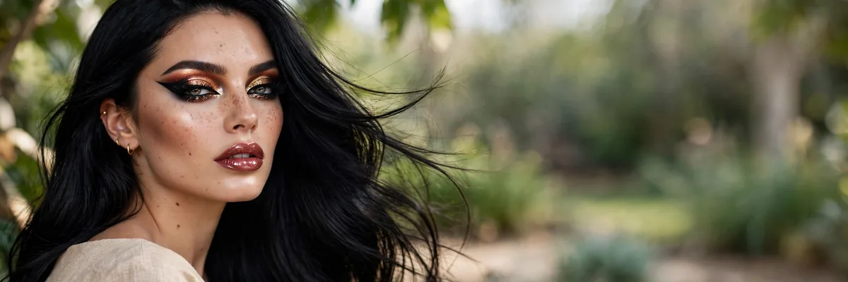 20 Makeup Ideas for Black Hair That Make Dark Locks Pop