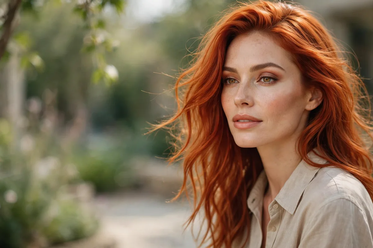 20 Makeup Looks for Copper Hair That Enhance Fiery Tones