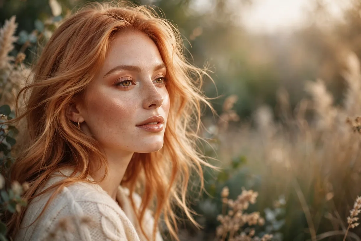 20 Makeup Looks for Strawberry Blonde Hair That Highlight Warm Golden Tones