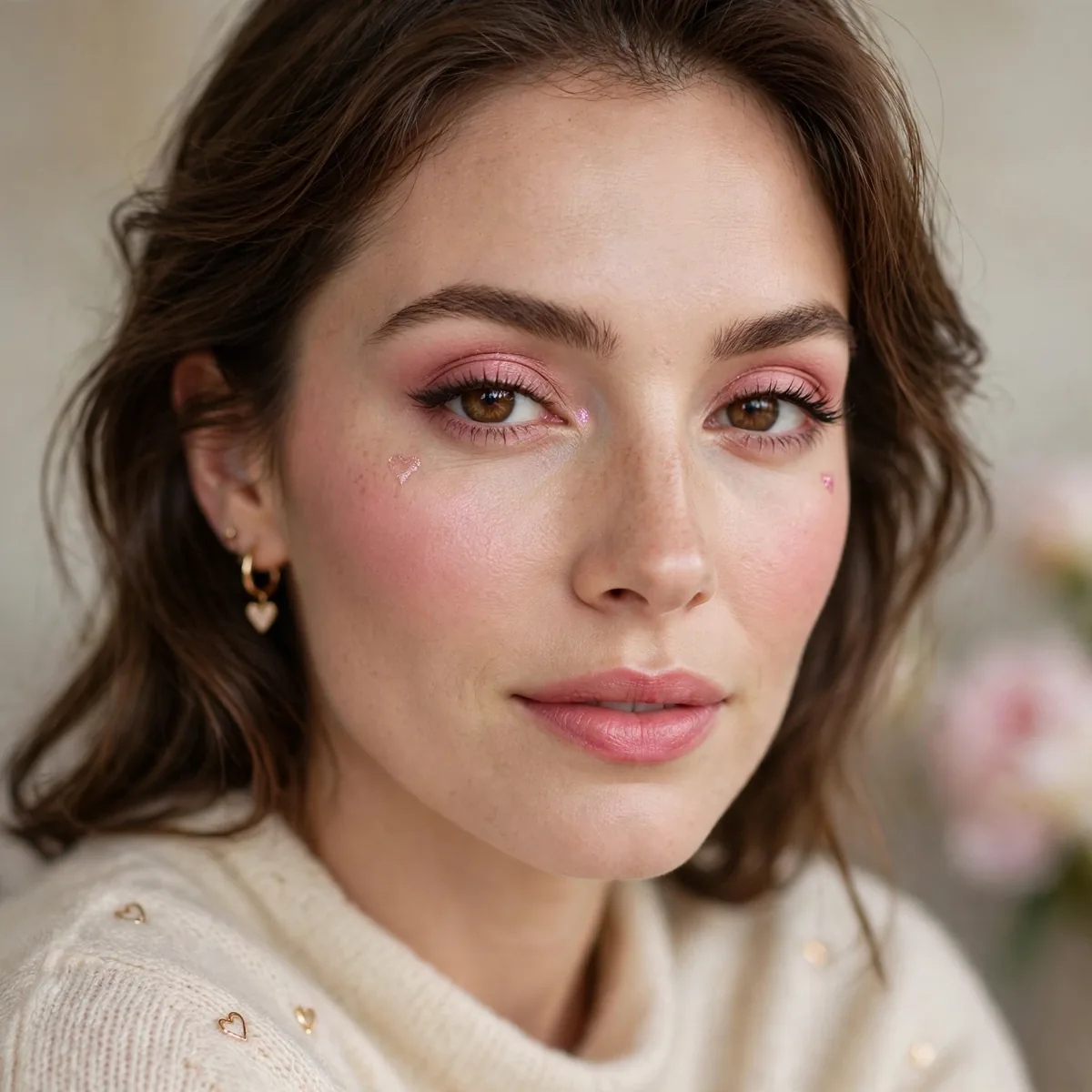 Valentine's romance makeup checklist