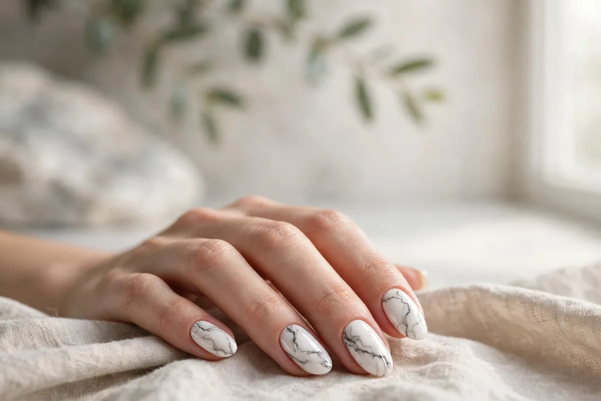 20 Marble Nail Ideas for Effortless Elegance