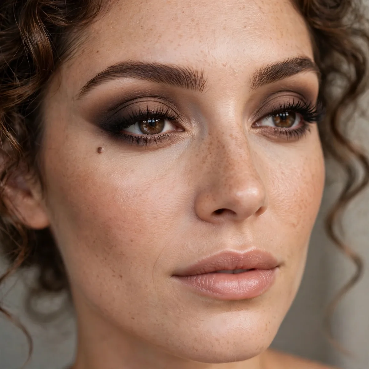 Deep crease contour eyeshadow