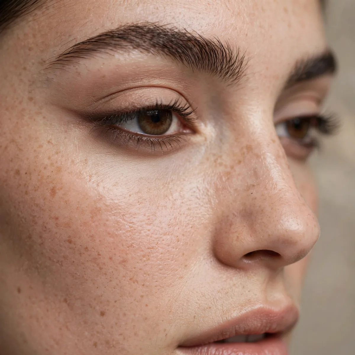 Lower lash line matte eyeshadow definition