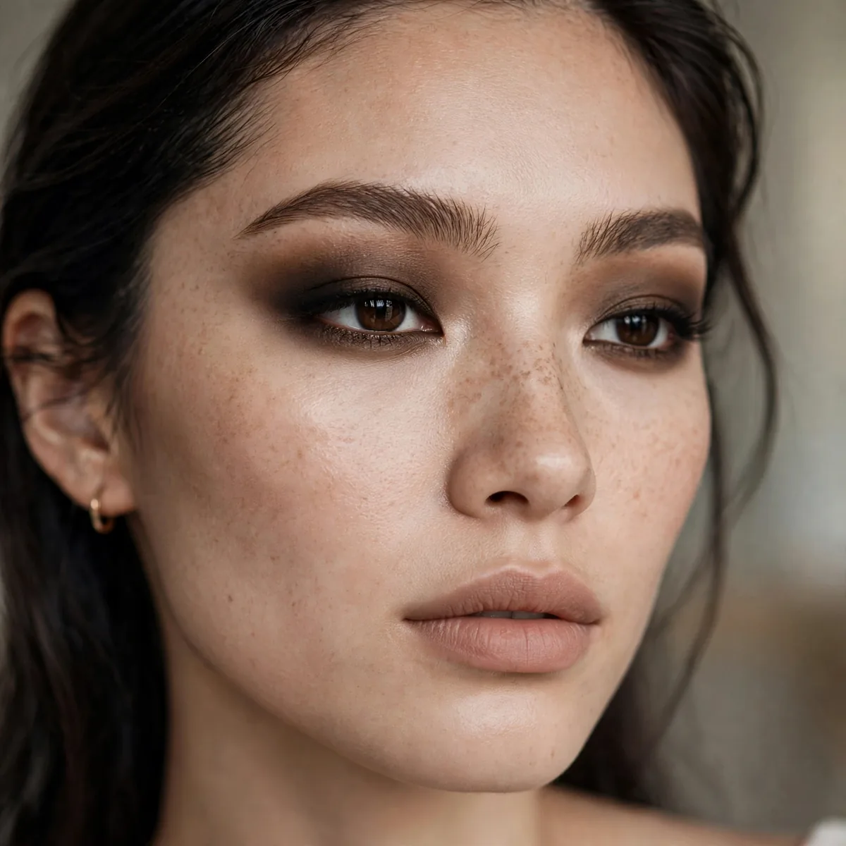 Espresso matte smokey eye
