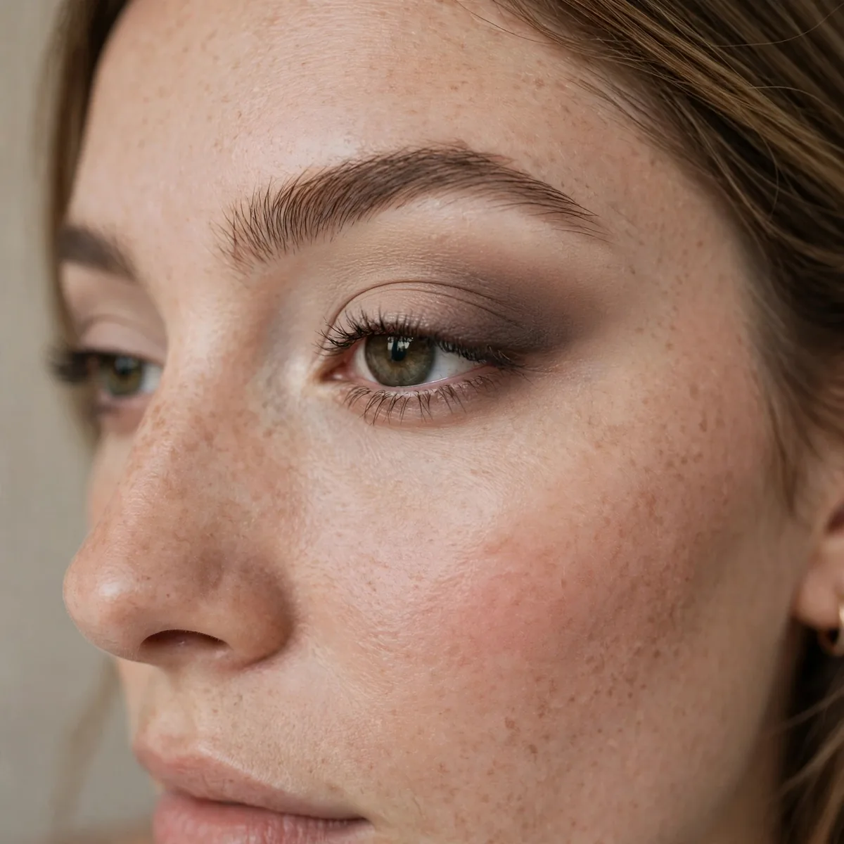 Matte transition eyeshadow technique