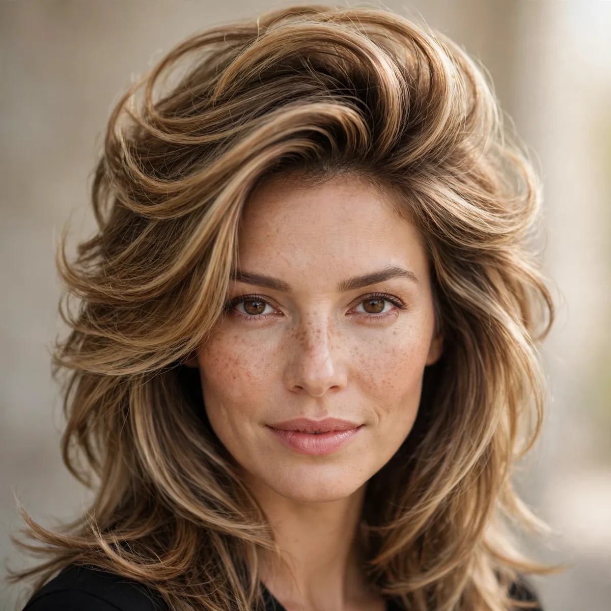 Layers with crown lift