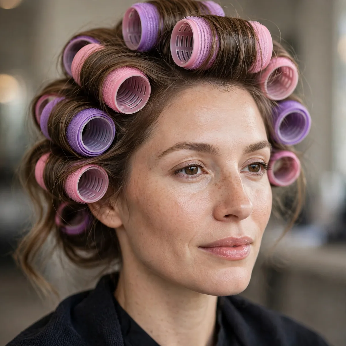 Velcro roller set for volume
