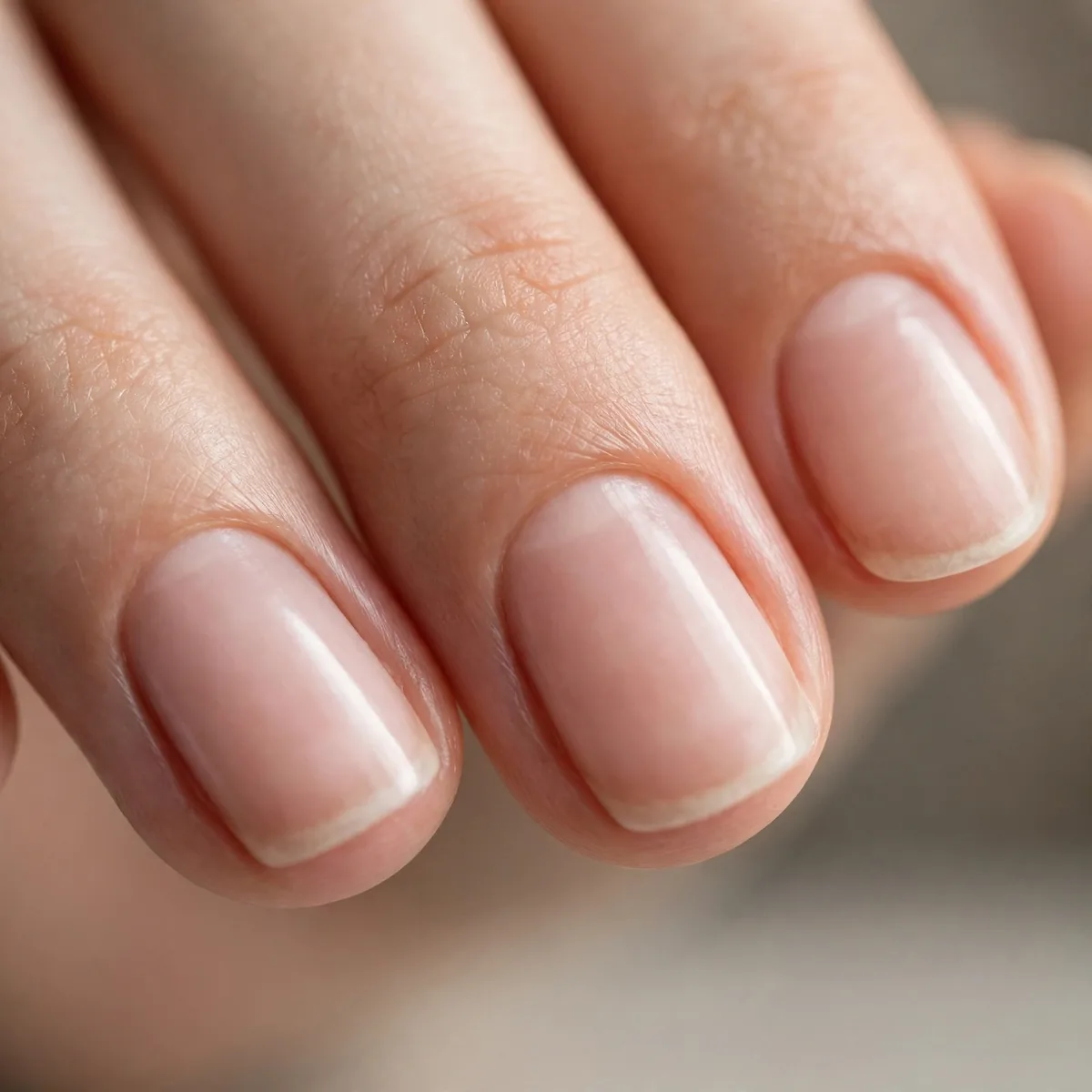Healthy cuticles with no polish