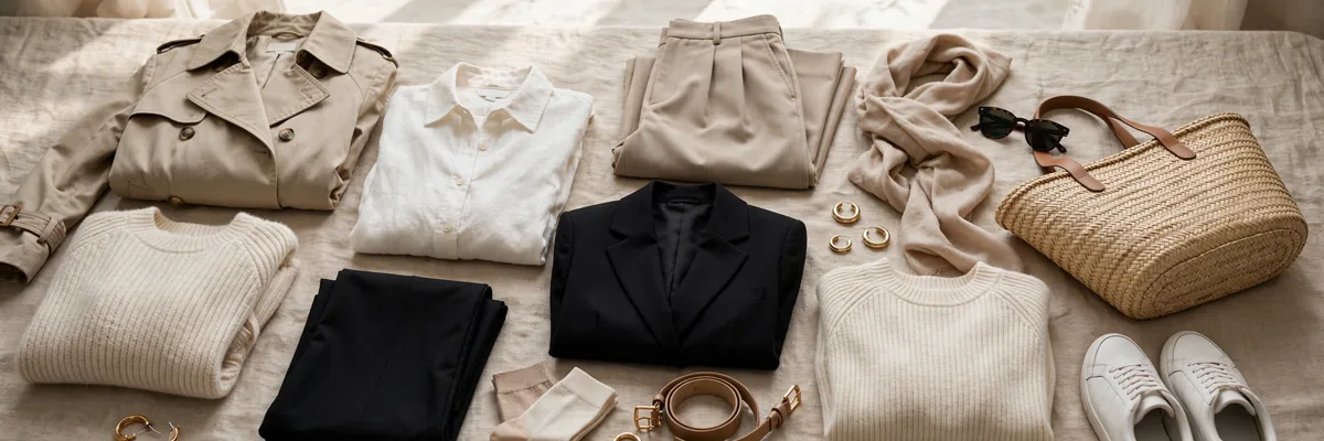 20 Minimalist Wardrobe Ideas for Less, Better