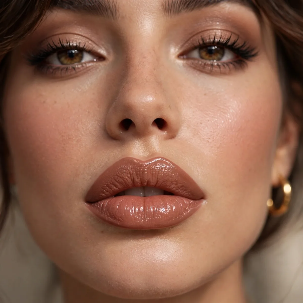 Defined cupid bow mob wife lips
