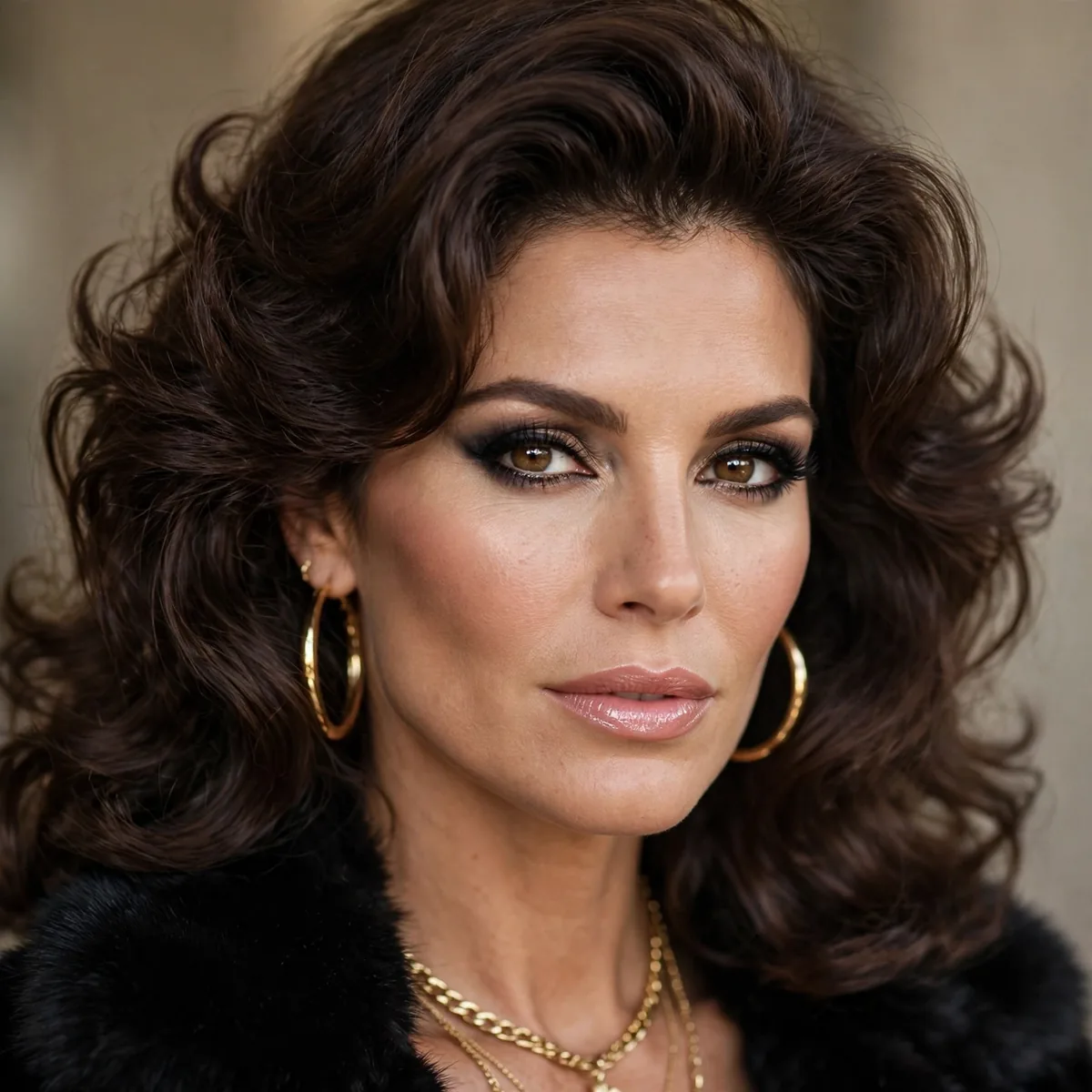 Complete mob wife aesthetic look