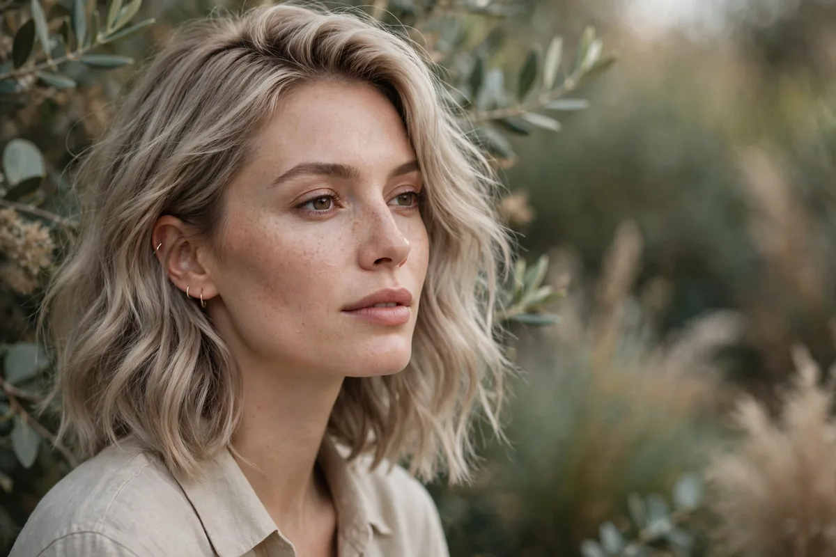 18 Mushroom Blonde Ideas for Cool, Smoky Dimension