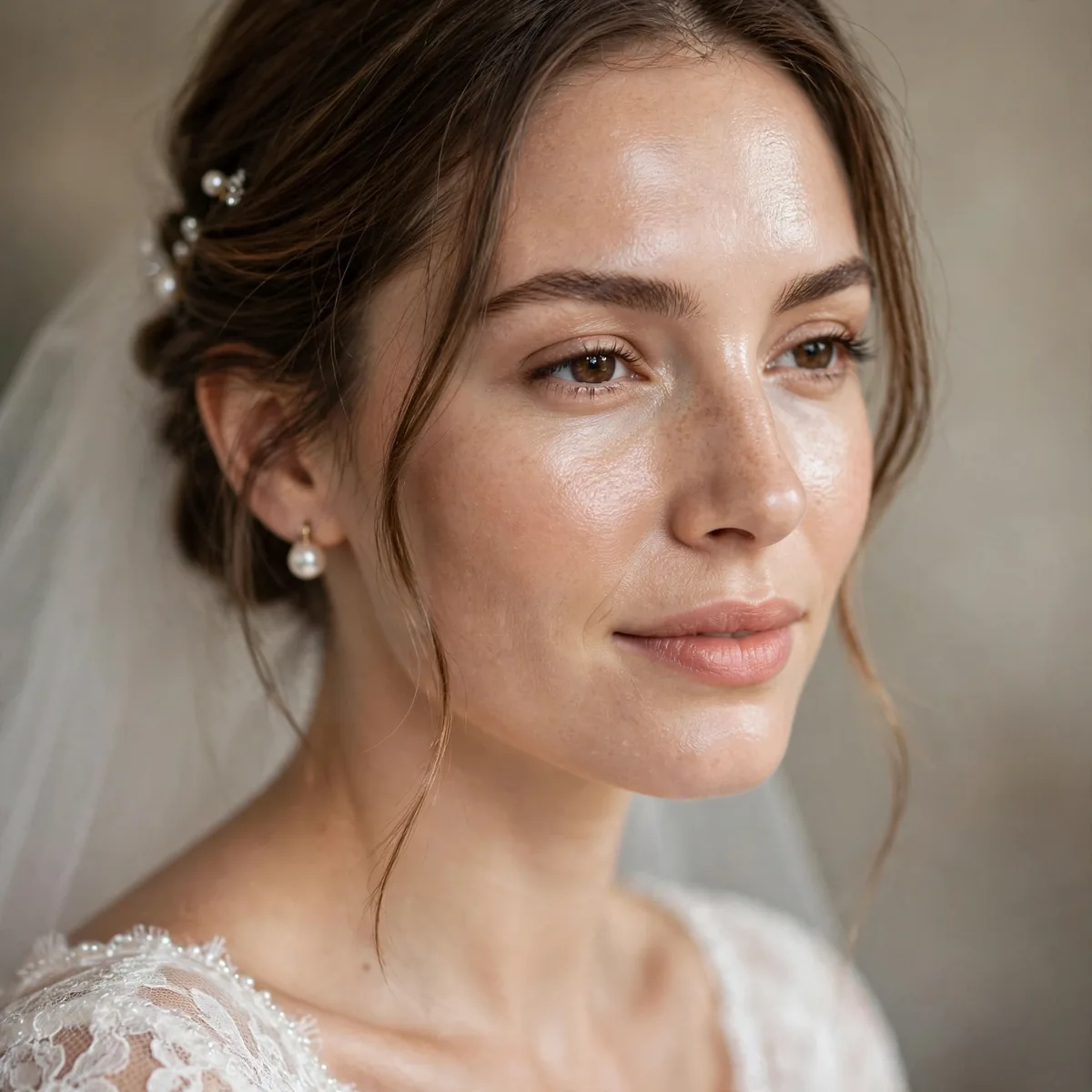 Tinted moisturizer bridal base