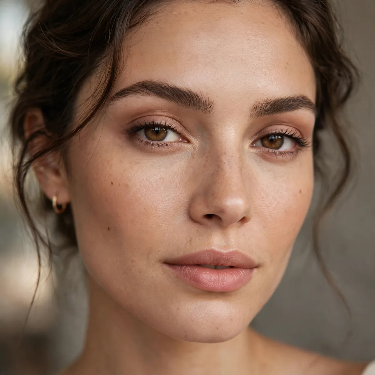 No powder natural foundation finish