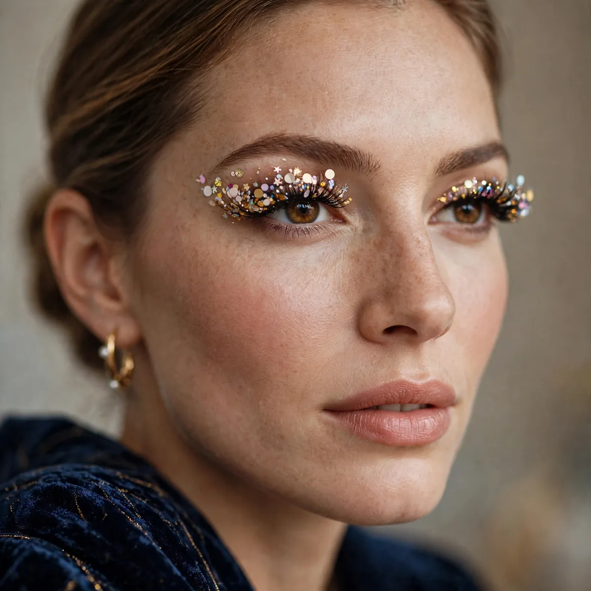 Decorative lashes for NYE