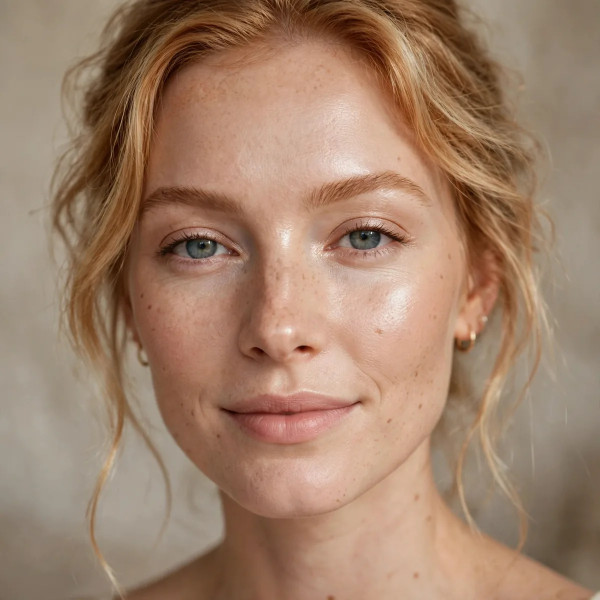 Subtle highlighter natural look