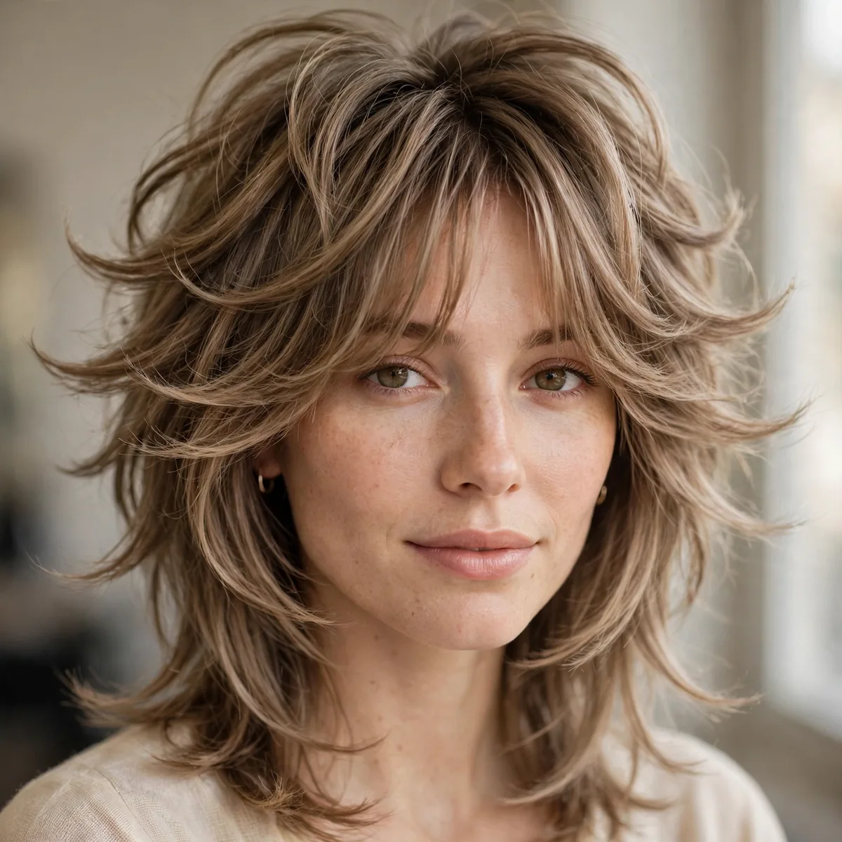 Octopus haircut adapted for fine hair