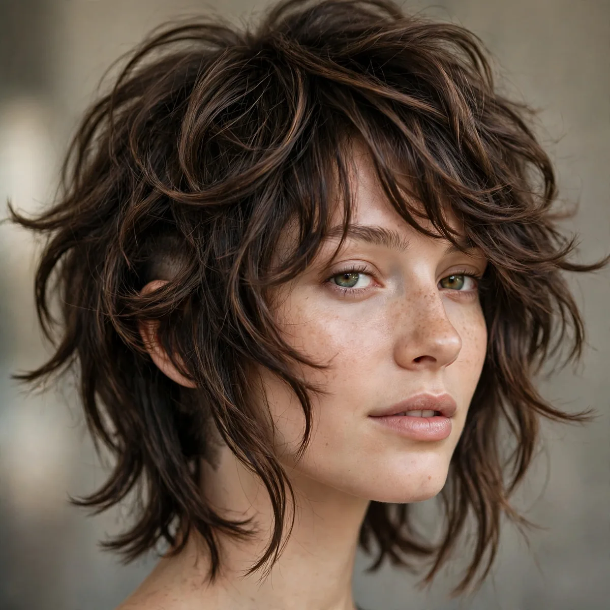 Octopus haircut with hidden undercut
