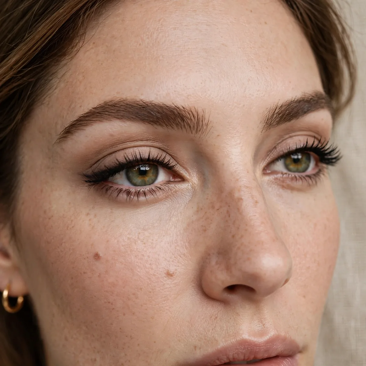 Tightlined eyes old money look