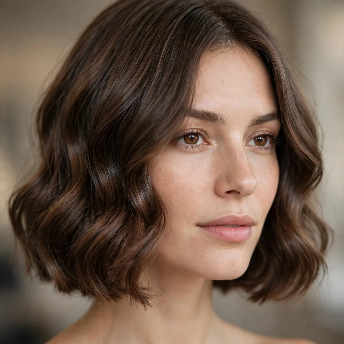 Blunt lob with soft bend waves