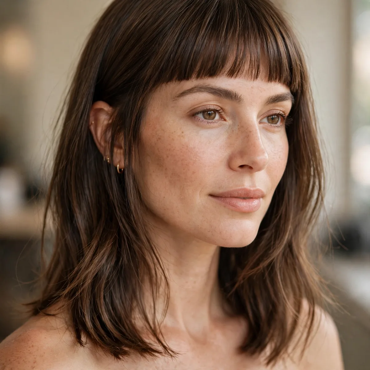 Blunt haircut growing out gracefully