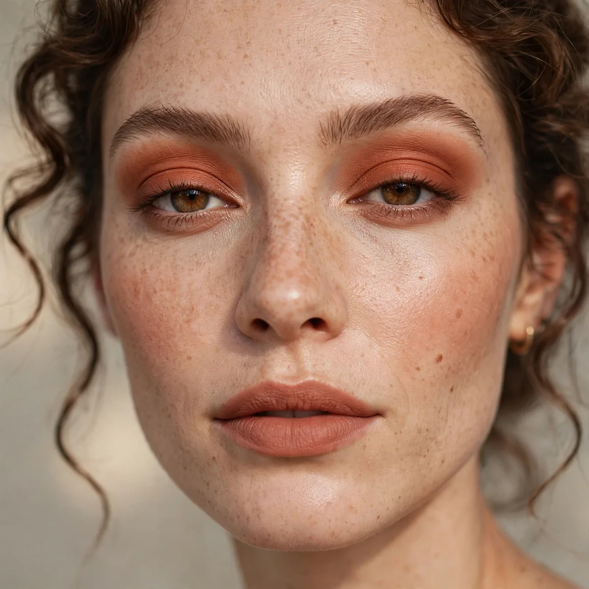 Terracotta single eyeshadow warmth