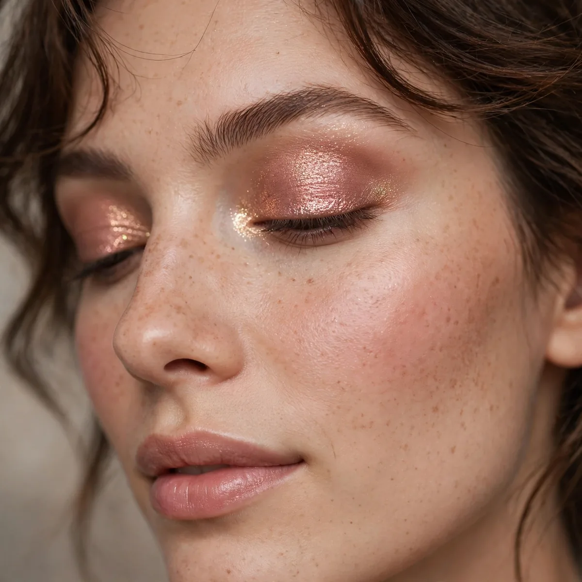 Rose gold single eyeshadow
