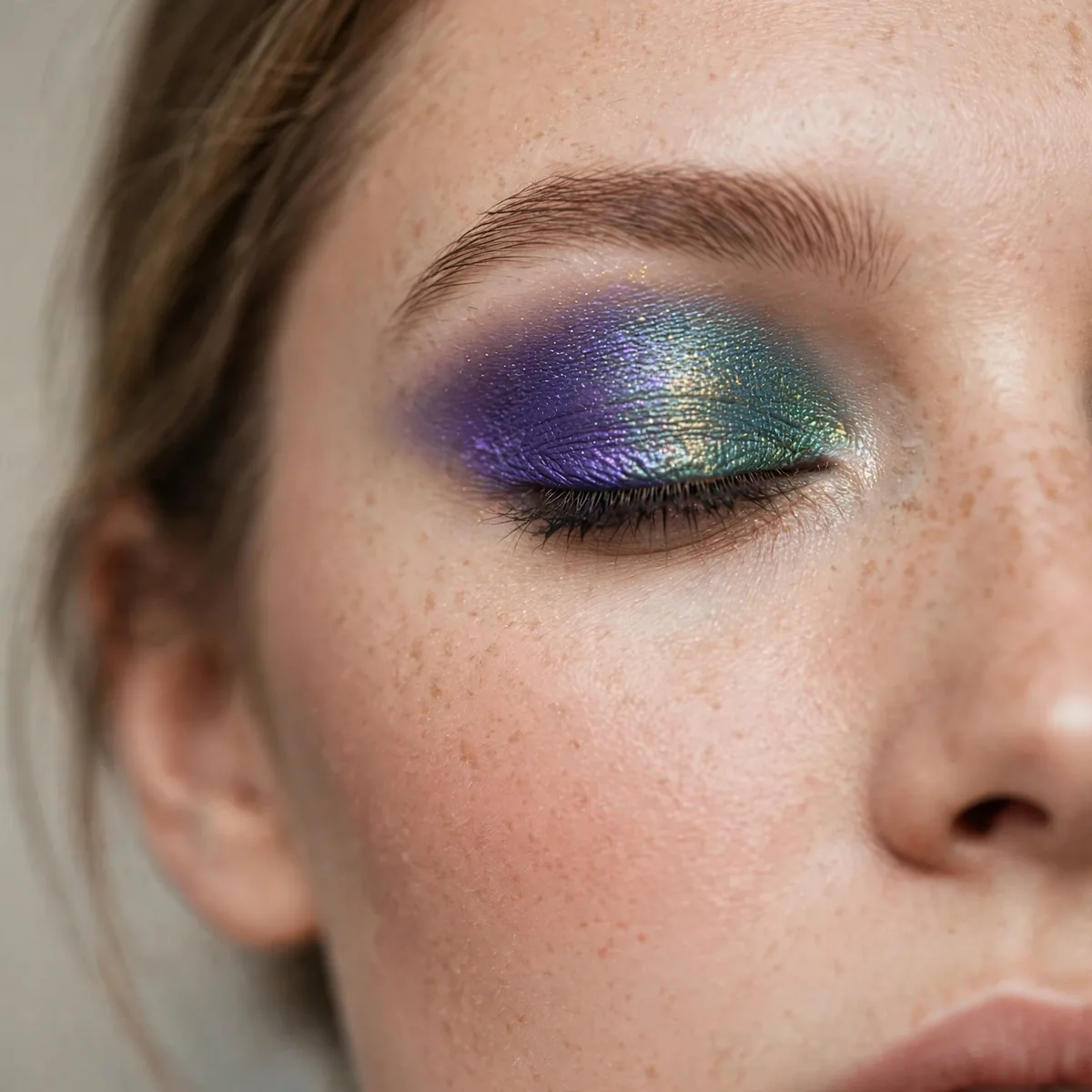 Duochrome single eyeshadow shift