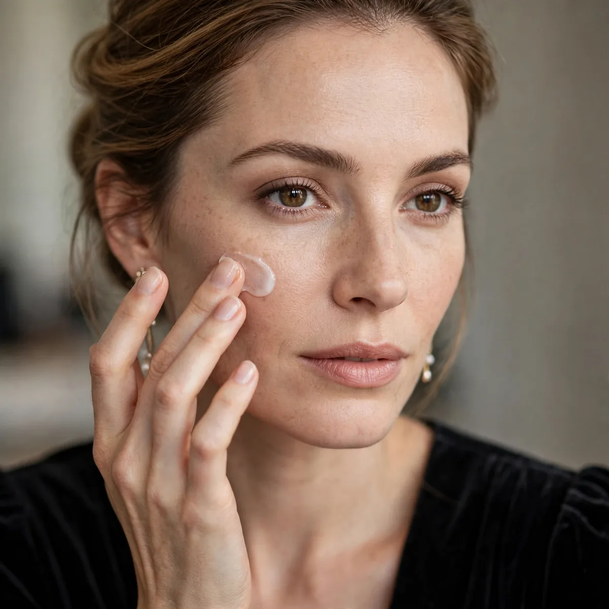 Applying gripping makeup primer