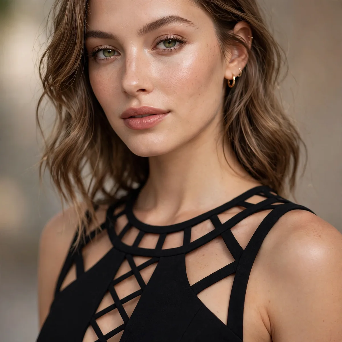 Cutout dress for party