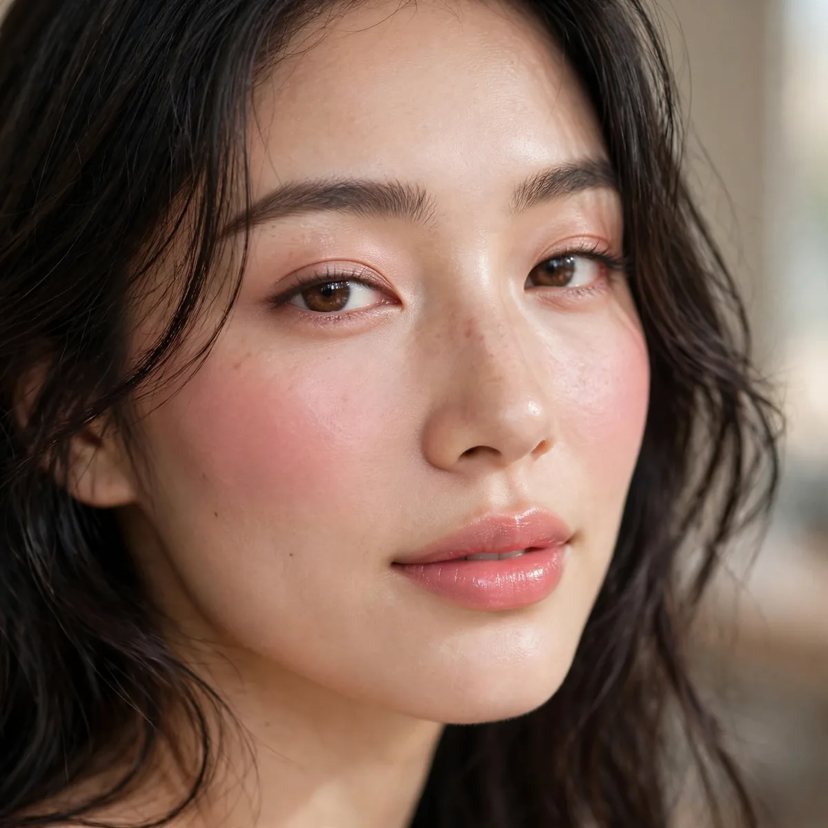 Strawberry milk pink blush for a sweet flush