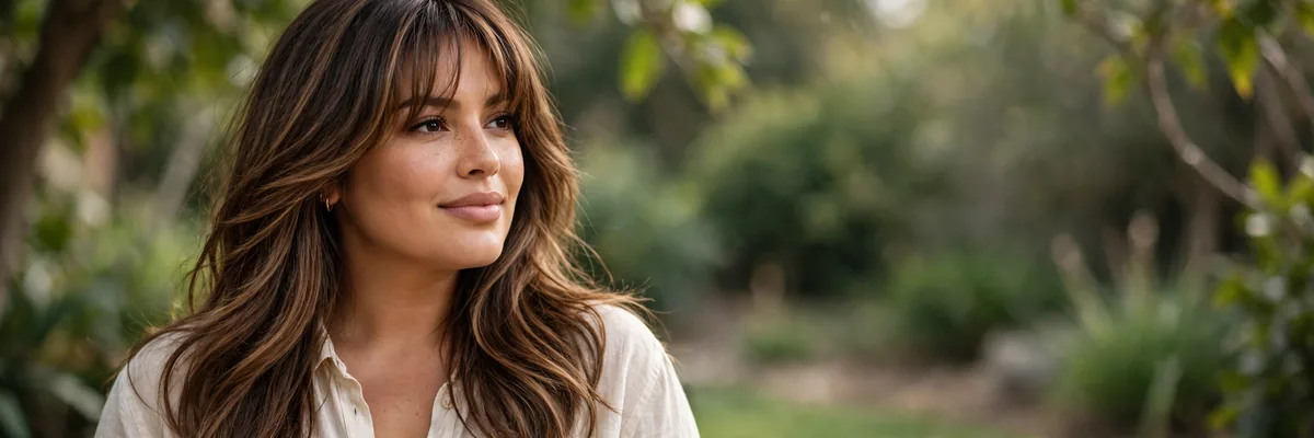20 Plus-Size Hairstyles with Bangs for Curvy Women That Frame the Face