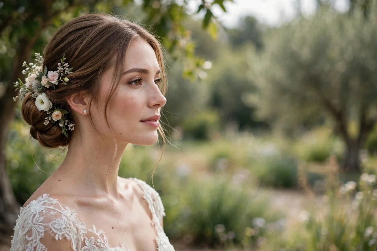 20 Pretty Bridal Updos for Brides That Feel Timeless and Romantic