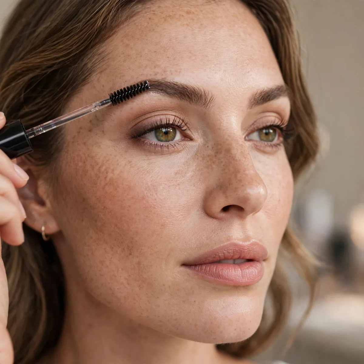 Brow gel midday touch-up