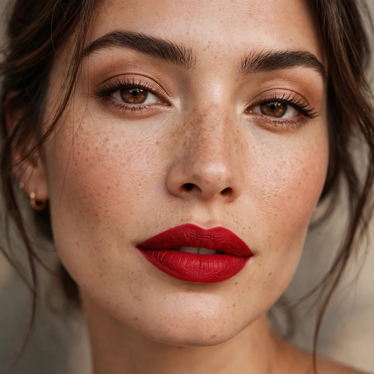 Long wearing red lipstick tips