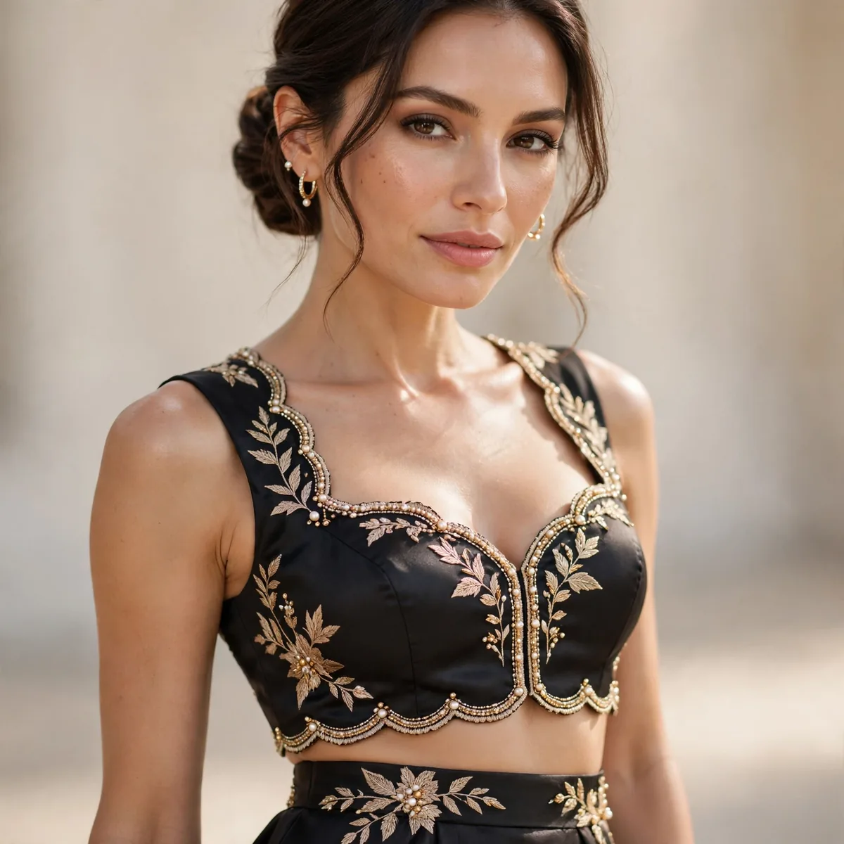 Matching two piece set evening