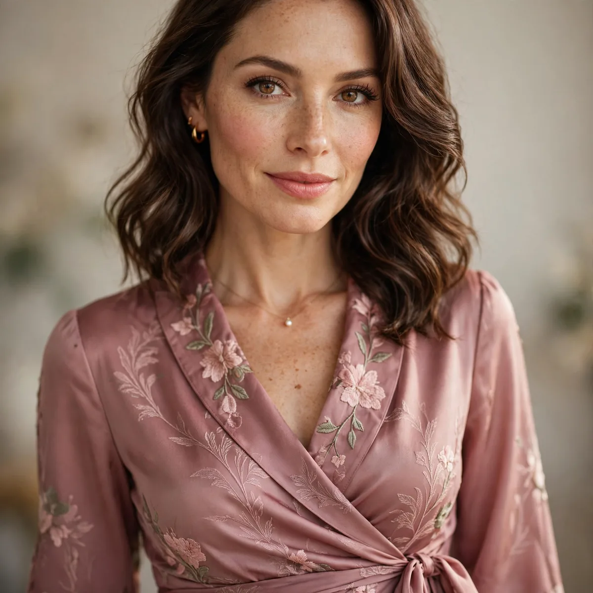 Wrap dress for rehearsal dinner