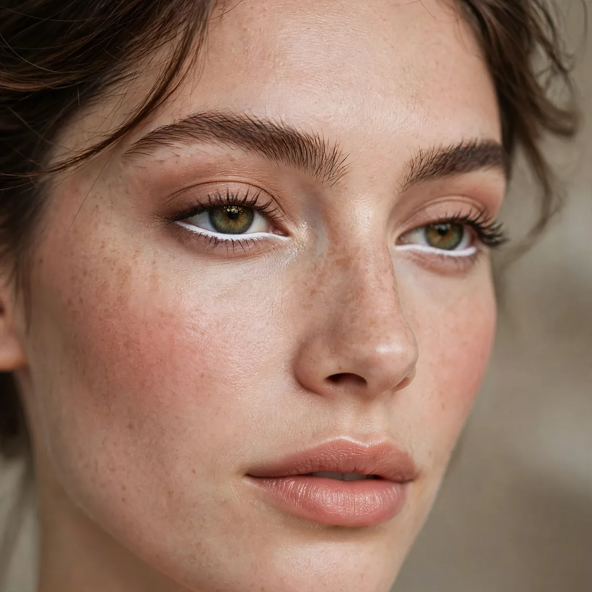 White reverse liner bright look