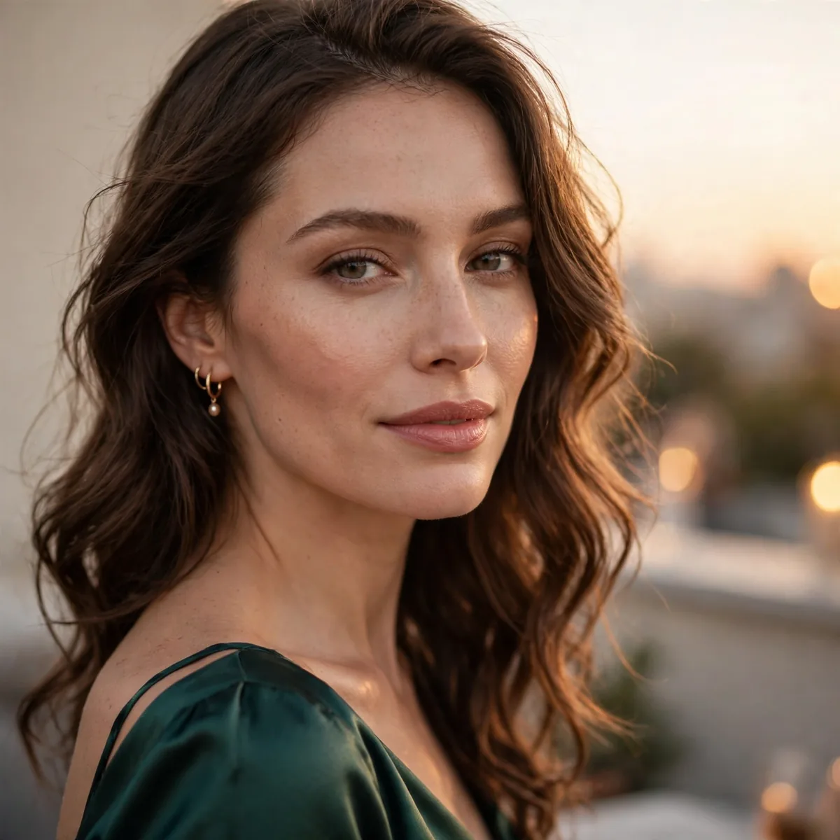 Sunset rooftop party