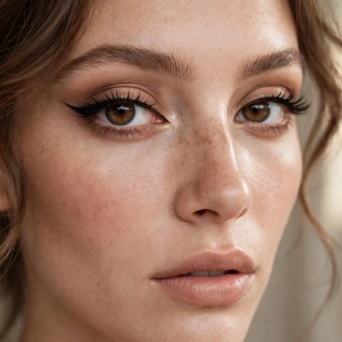 Siren eye on round eyes