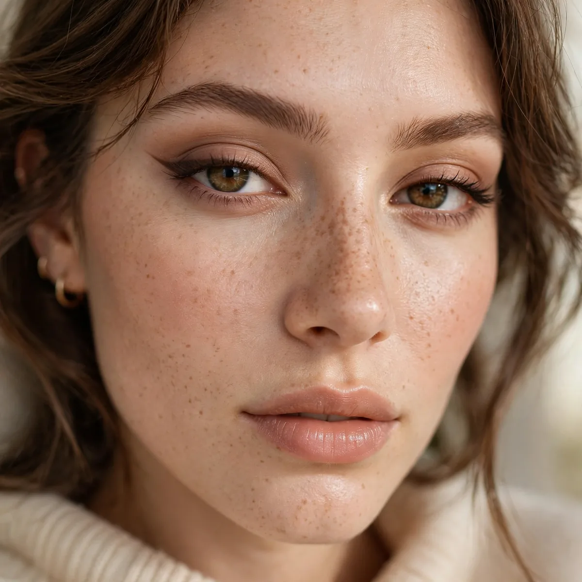 Soft daytime siren eye