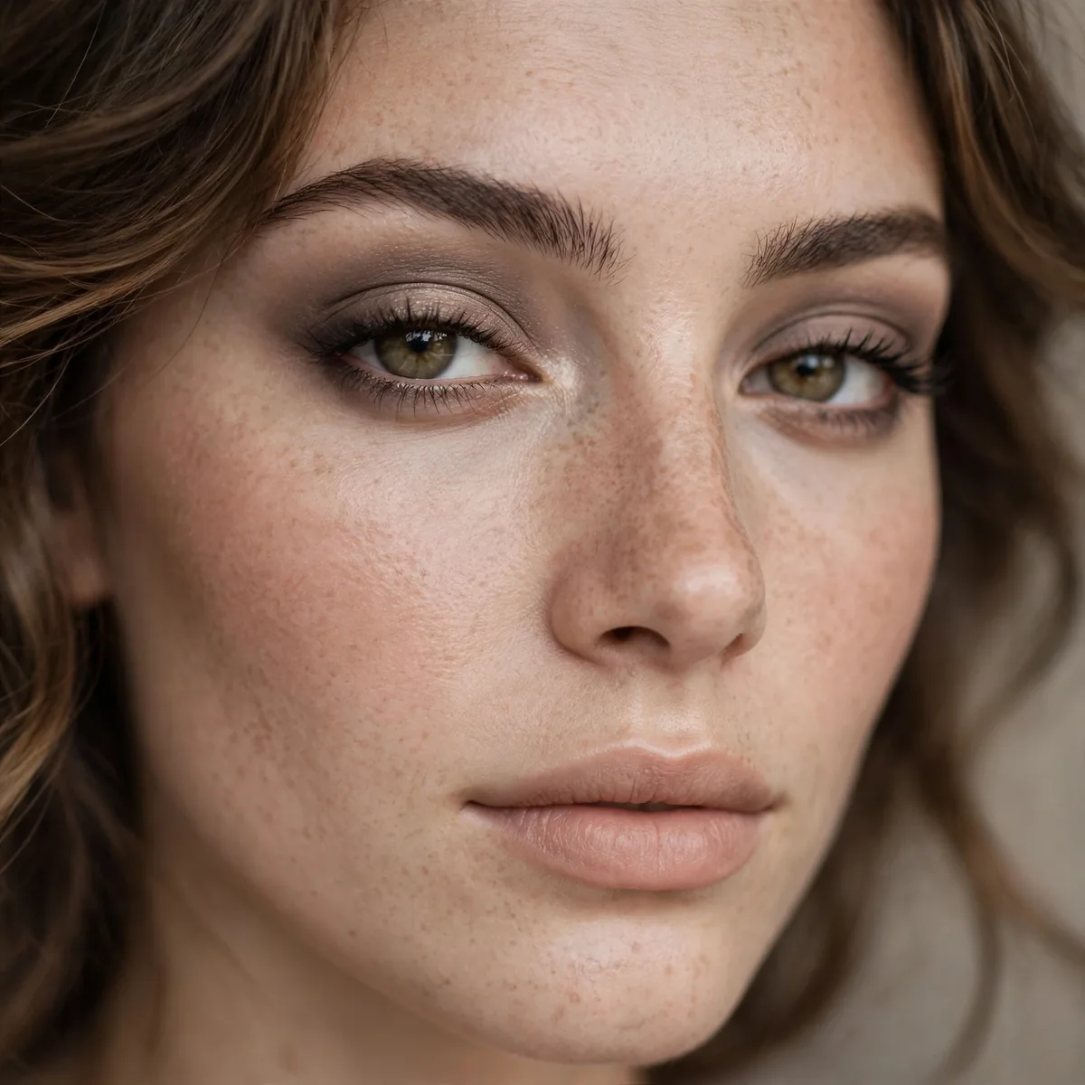 Taupe soft smokey eye