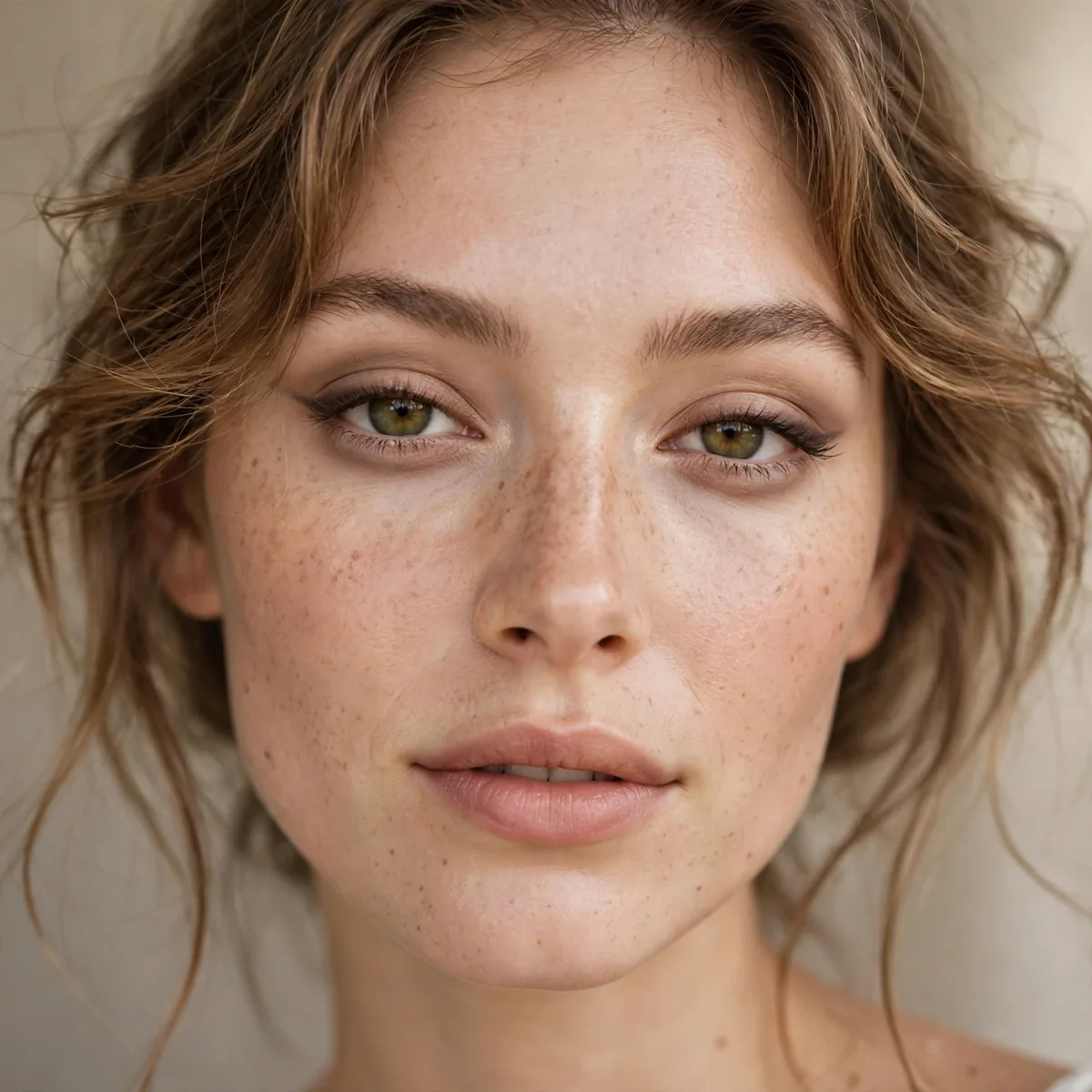 Daytime soft smudged eyeliner