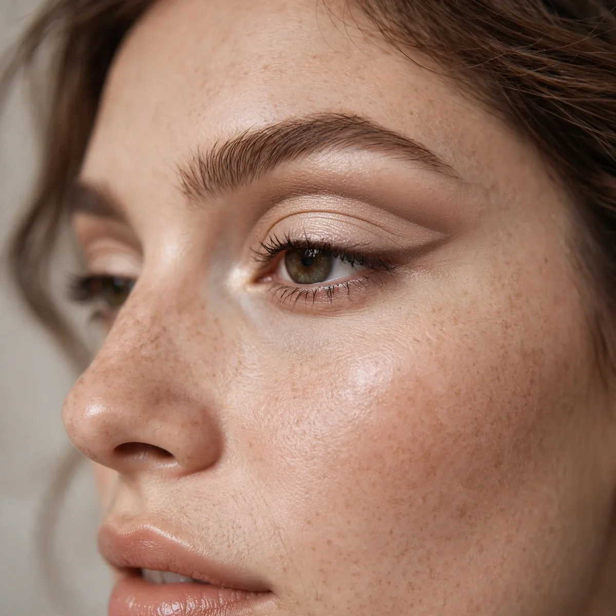Soft cut crease eyeshadow look